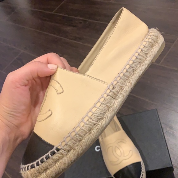 Chanel Tan Espadrilles size 39 - Picture 4 of 6